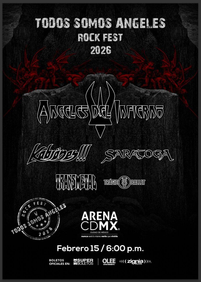 Todos Somos Angeles Rock Fest CDMX 2026