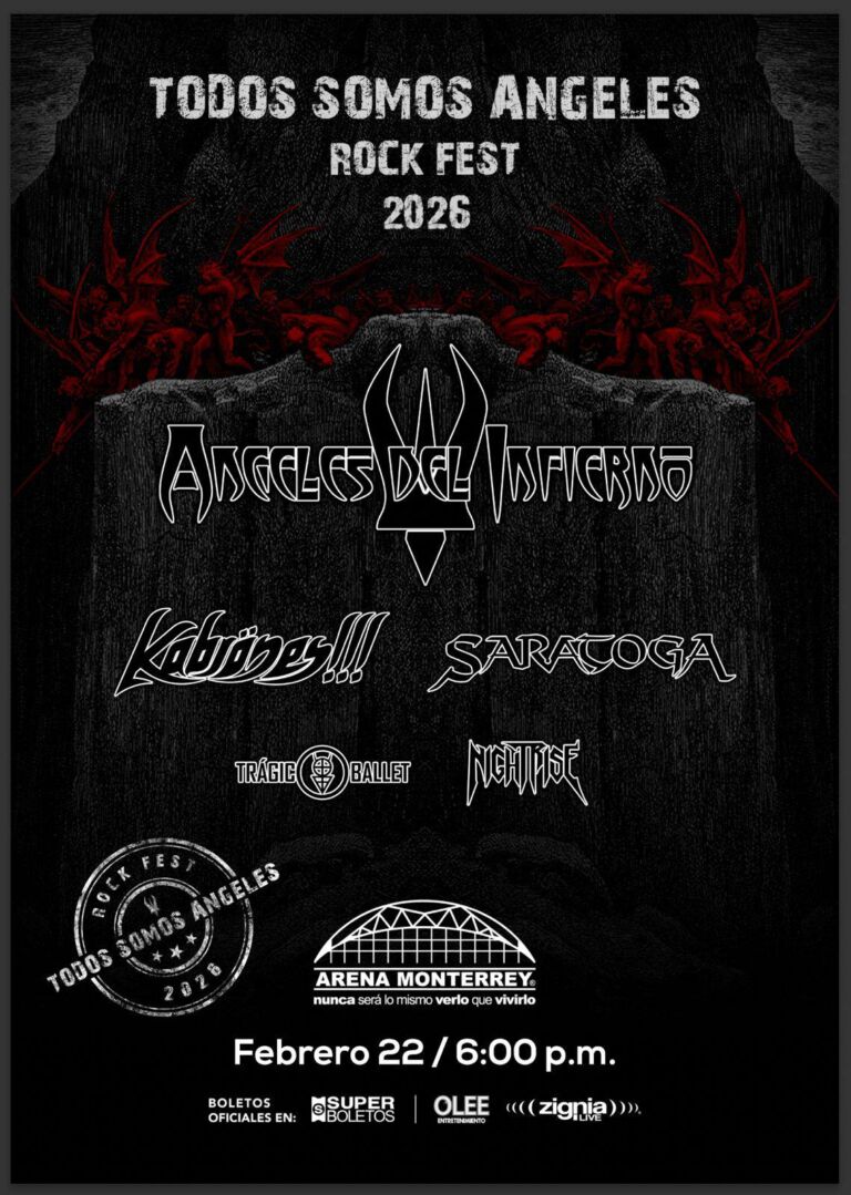 Todos Somos Angeles Rock Fest Monterrey 2026