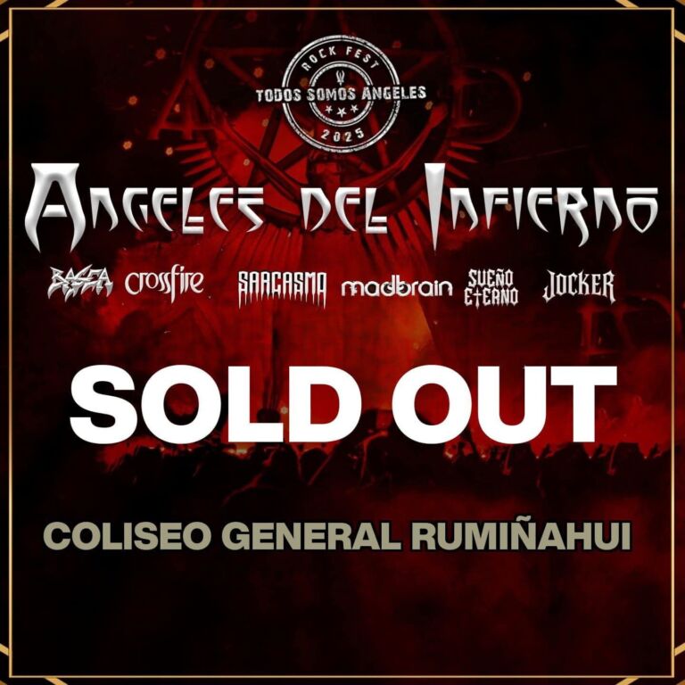 Todos Somos Angeles Rock Fest Quito 2025 Sold Out
