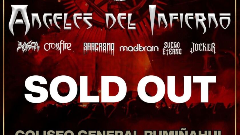 Todos Somos Angeles Rock Fest Quito 2025 Sold Out