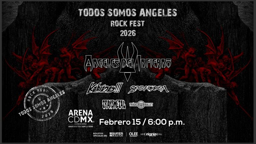 Todos Somos Angeles Rock Fest CDMX 2026