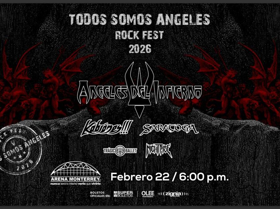Todos Somos Angeles Rock Fest Monterrey 2026