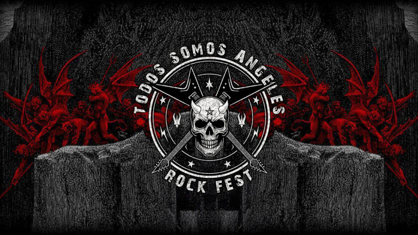 Todos Somos Angeles Rock Fest Facebook header